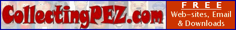 Buy, Sell, & Trade Pez Dispensers.  Get your FREE web-sites, email and downloads here, too.